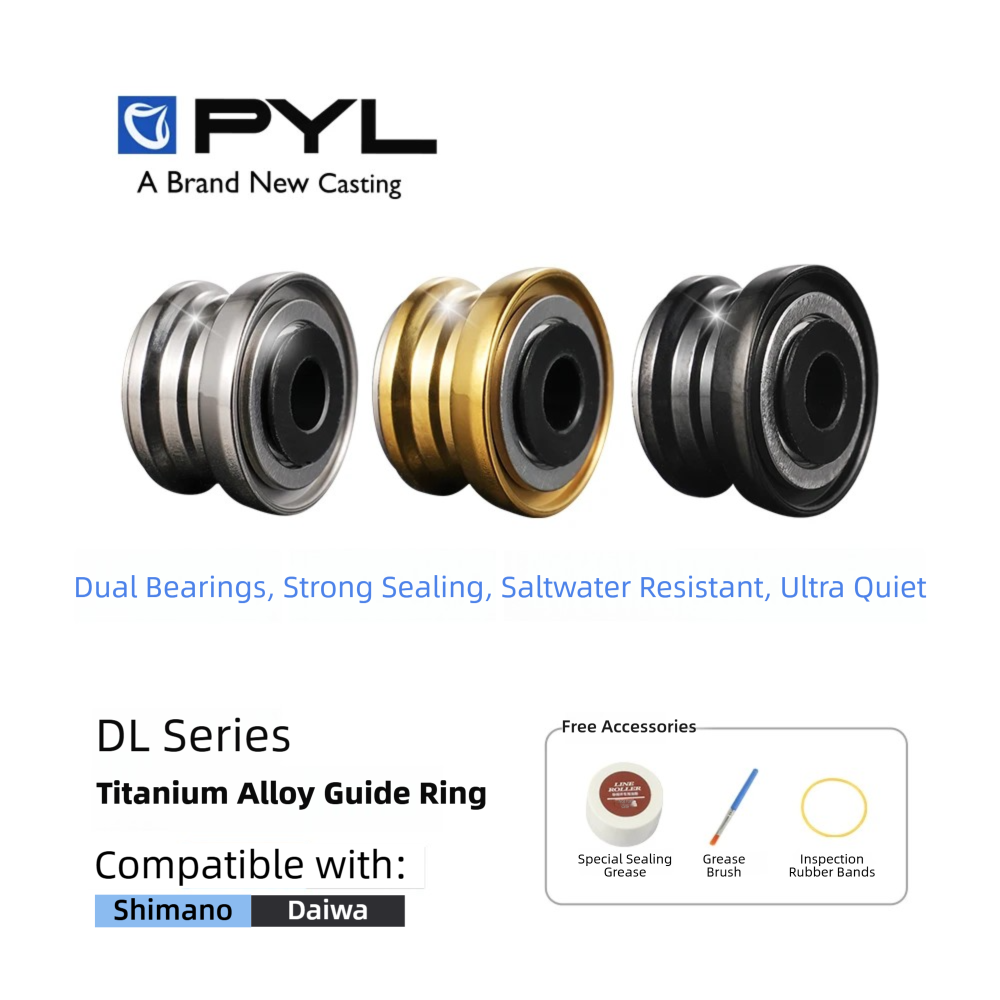 Reel Spare Spool - PYL Titanyum Alaşımlı Çift Rulmanlı Misina