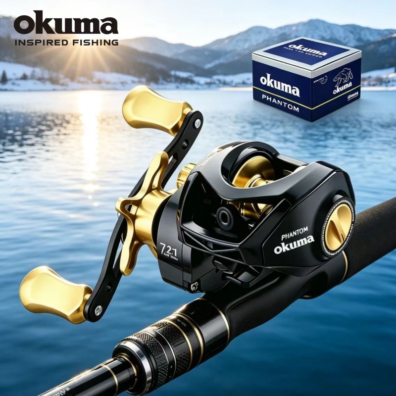 Surf Reel - OKUMA Baitcaster Balıkçılık Makarası 18KG Maksimum